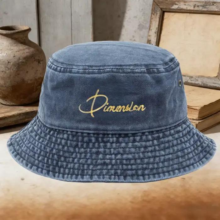 Chapeau de soleil personnalisé de style vintage tendance pour le camping et un usage à la mode