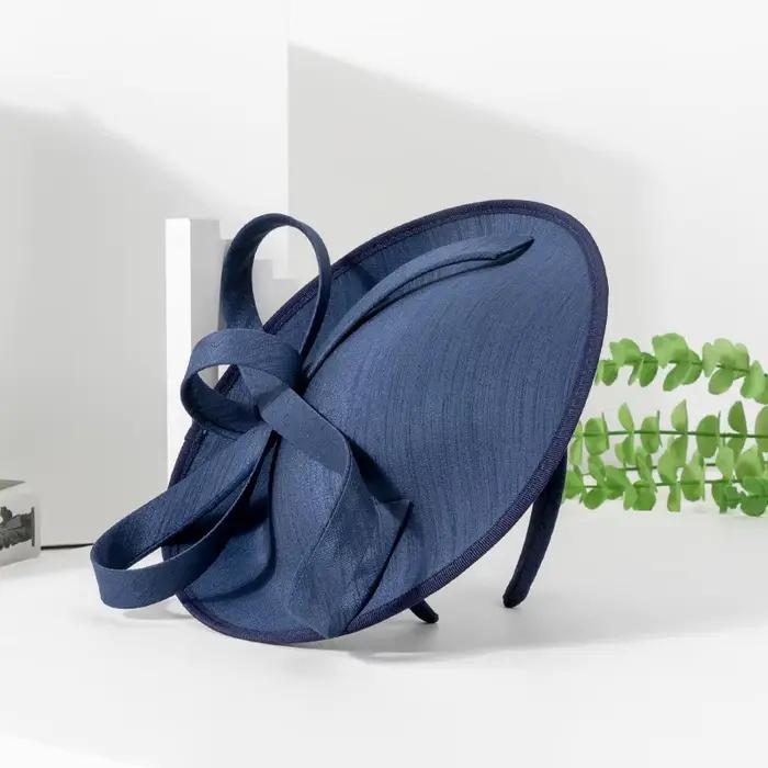 Fascinateur élégant en polyester pour femmes, bandeaux pour cheveux classiques, accessoire chic pour les occasions spéciales et les fêtes
