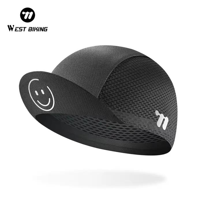 WEST BIKING casquette de cyclisme avec bord Protection solaire été respirant sport séchage rapide chapeau de vélo