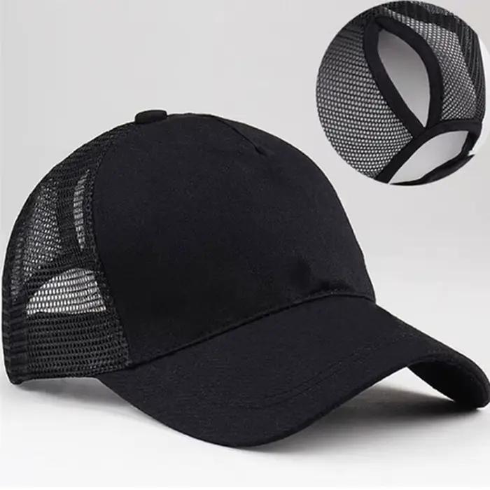 Casquette de Baseball queue de cheval haute pour femmes printemps été chapeau de soleil en cours d'exécution