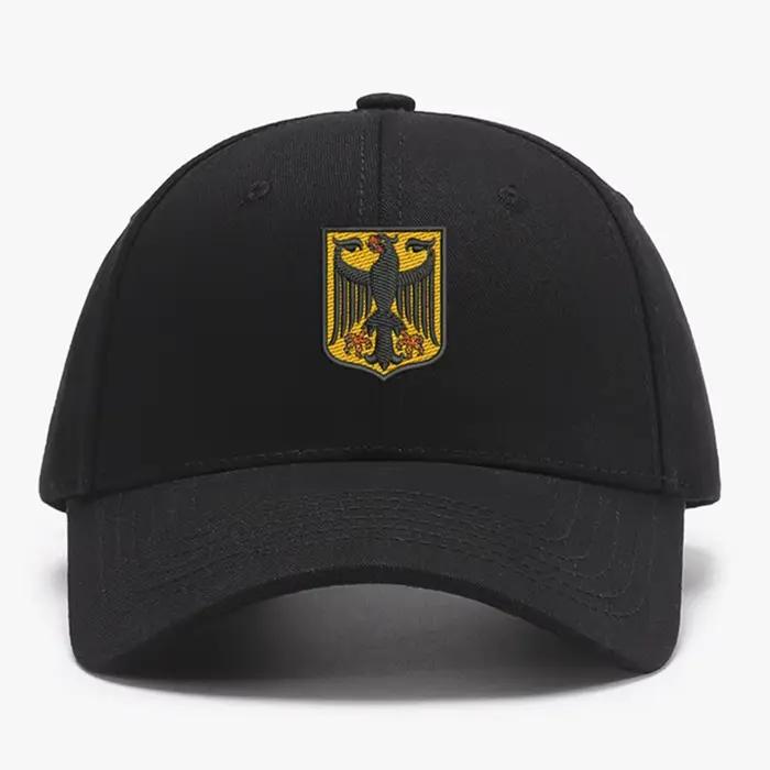 Deutschland allemagne blason bouclier broderie structurée casquettes de Baseball pour hommes femmes coton sport chapeaux camionneur casquette à visière