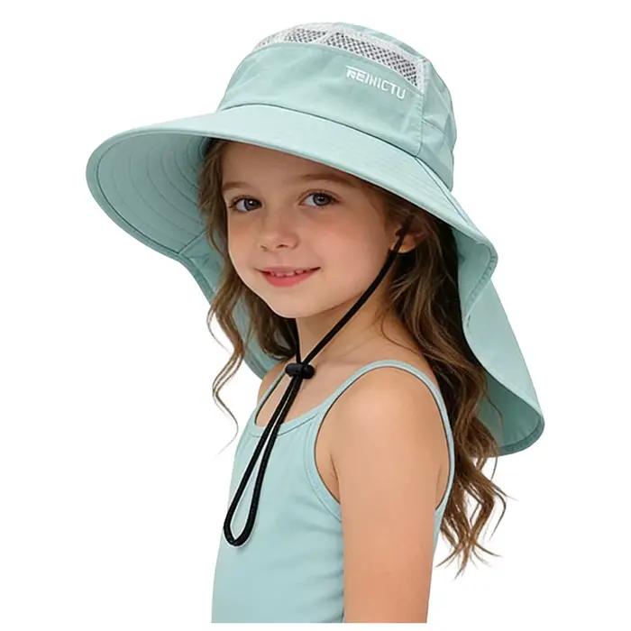 Chapeau de soleil d'été pour enfants avec protection UV