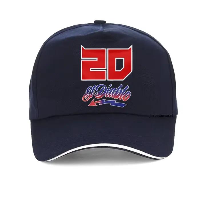 Casquette de baseball unisexe Fabio Quartararo El Diablo World Motorcycle Rider
