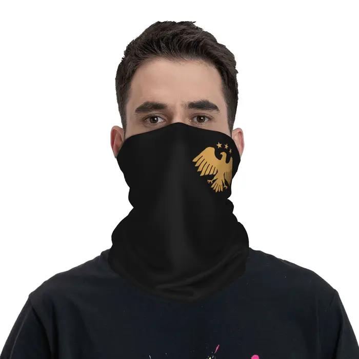 Aigle de Syrie 2025 Symbole Bandana Cache-cou Cagoules Wrap Écharpe Imprimé Syrian Fier Bandeau Multi-usage Unisexe Adulte Hiver