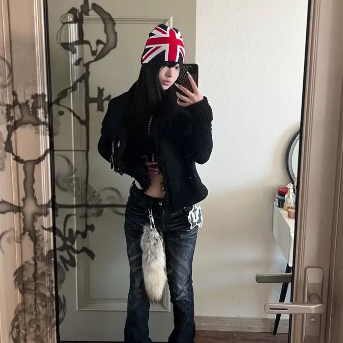 Style européen Jacquard Union Jack tricoté chapeaux nouveaux hommes femmes chaud décontracté mode personnel Rap polyvalent en plein air rue bonnets
