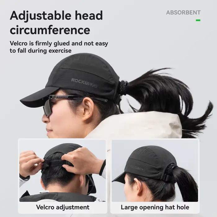 ROCKBROS casquettes de cyclisme hommes femmes été respirant Sports de plein air chapeau séchage rapide décontracté