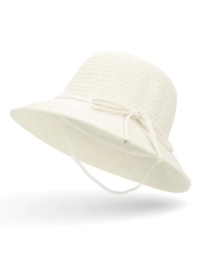 Chapeau de plage rond pour hommes et femmes