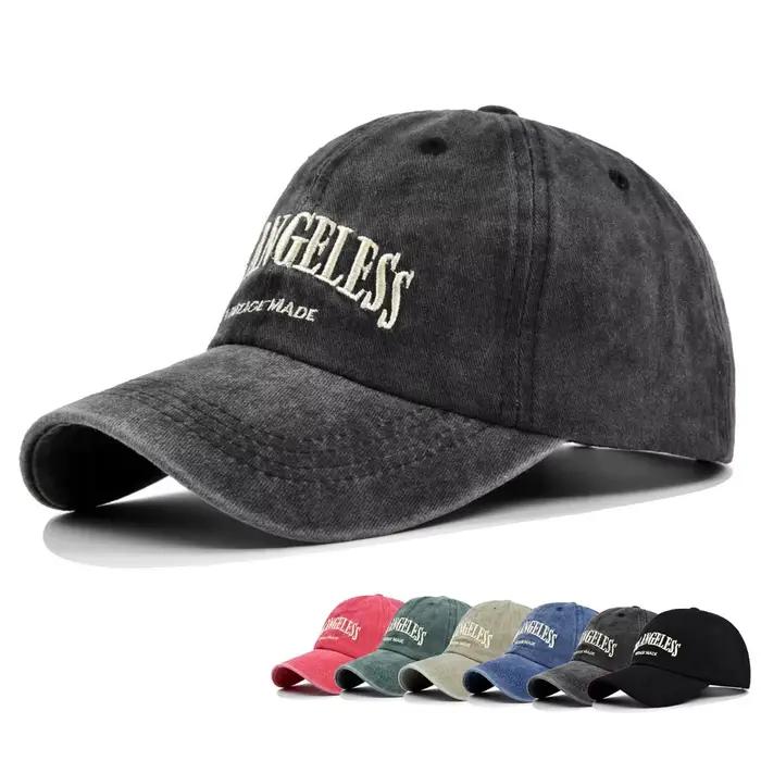 Casquette de baseball unisexe lettre brodée protection solaire coton sport décontracté pour homme femme occasions spéciales