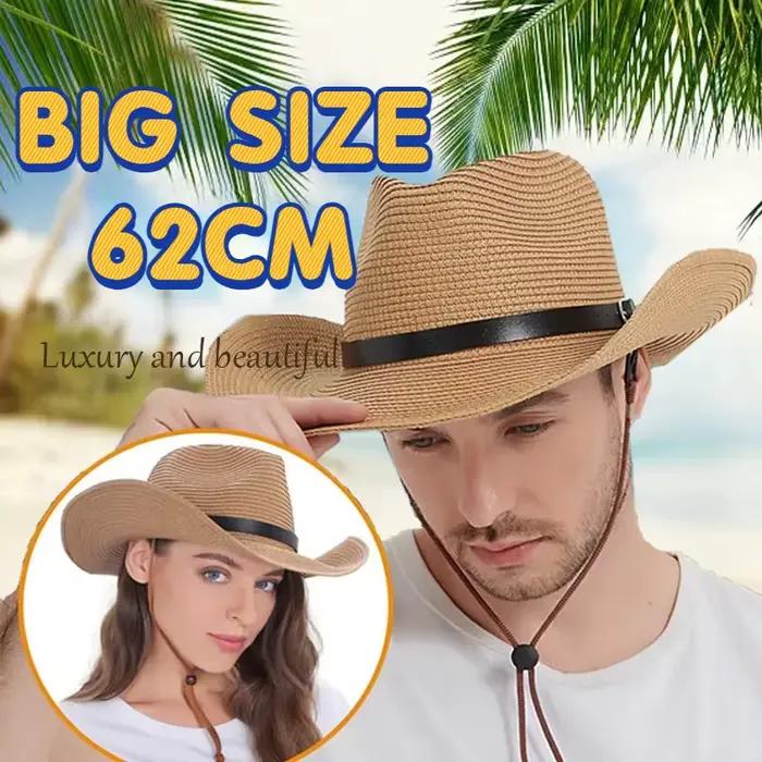 Chapeau de Soleil Pliable en Paille Hommes Femmes Style Sportif Protection Solaire Nouvelle Collection 2024 Plage Activités Extérieures
