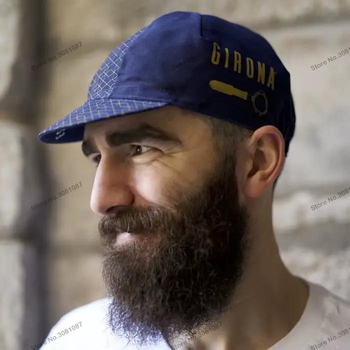 Espresso Mafia-Casquette de cyclisme en polyester respirant
