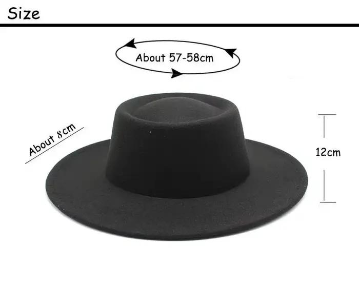 Chapeaux Fedora de printemps à large bord pour hommes