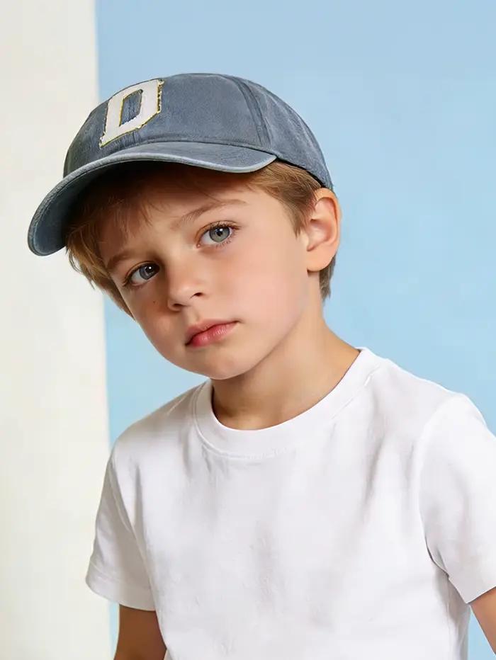 Casquette de baseball grise pour enfants