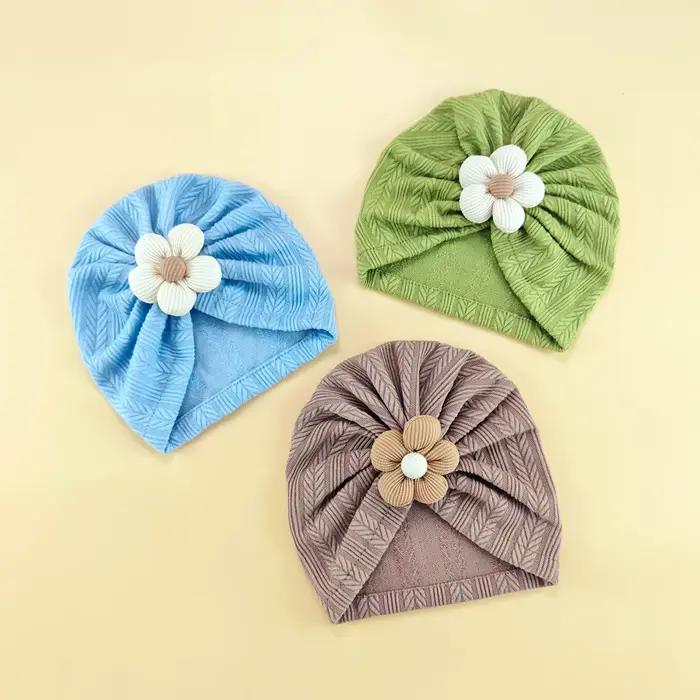 Chapeaux à fleurs pour bébés filles
