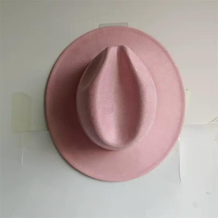 Camel 7 cm chapeau en daim