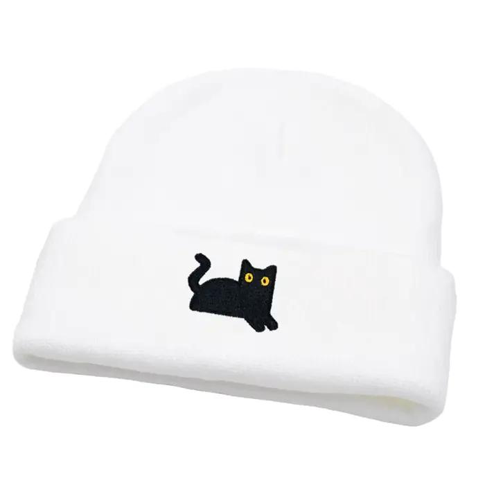 Chapeau pull tricoté chaud pour hommes et femmes