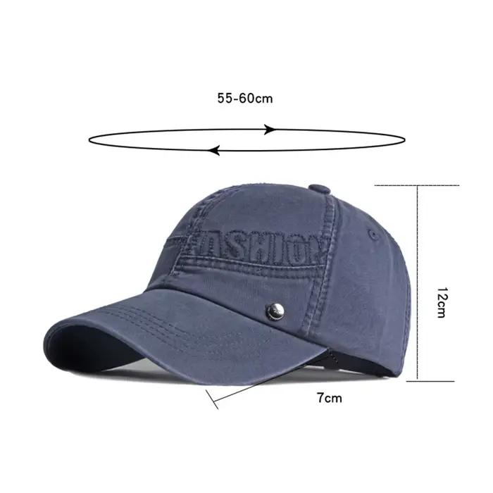 Casquette de baseball vintage FS vert armée avec lettres