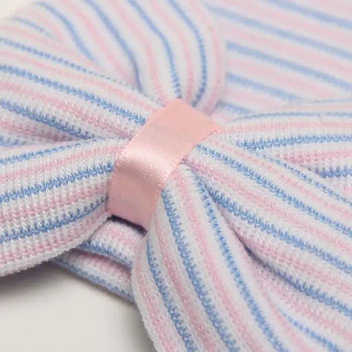 Bonnet chaud à rayures pour nouveau-né et enfant en bas âge
