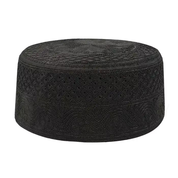 Casquette de prière à dessus plat en maille respirante unisexe