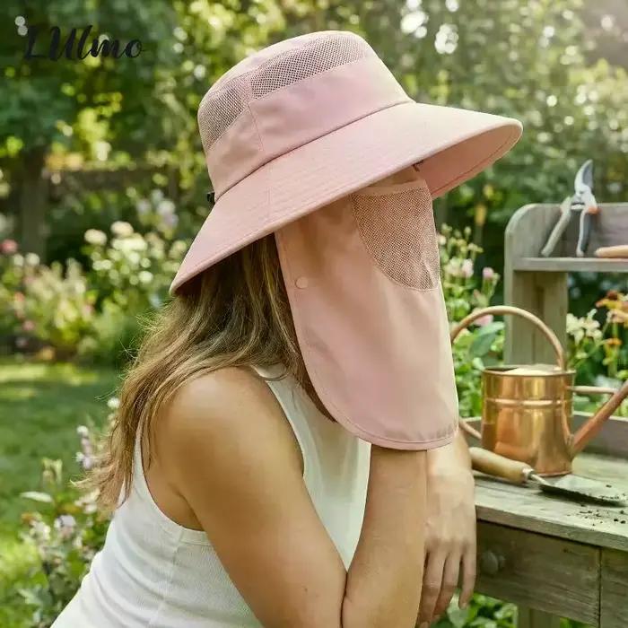 Chapeau de soleil à large bord pour femmes