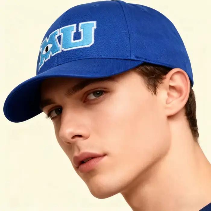 Casquette de Baseball Mike Wazowski Université des Monstres Casquette à Rabat Coton Réglable Style Fantaisie Occasions Spéciales Homme Femme