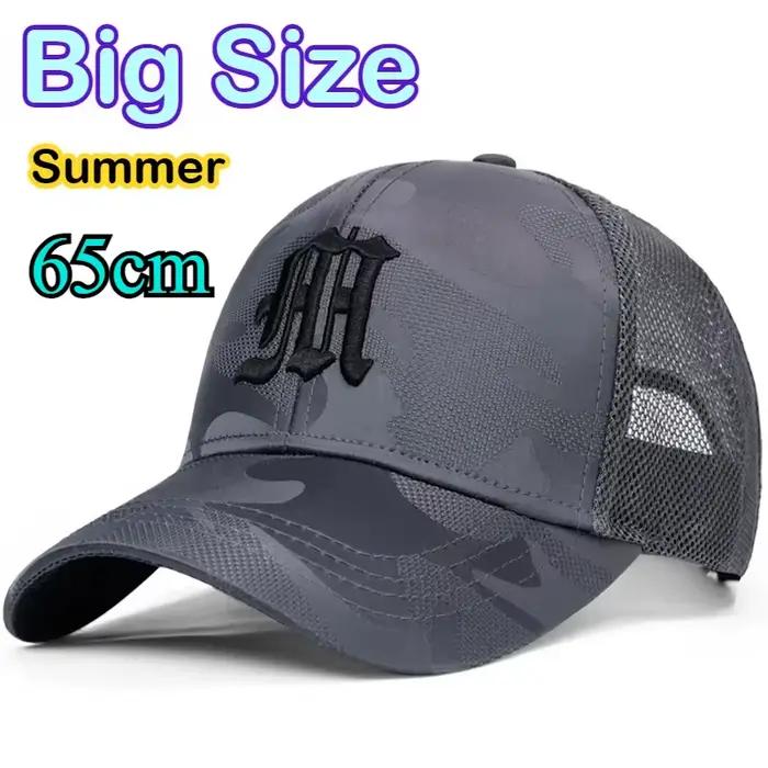 Casquette de Baseball en maille grande taille pour hommes