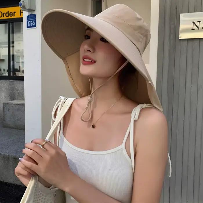 Chapeau seau de soleil d'extérieur pour femmes et filles