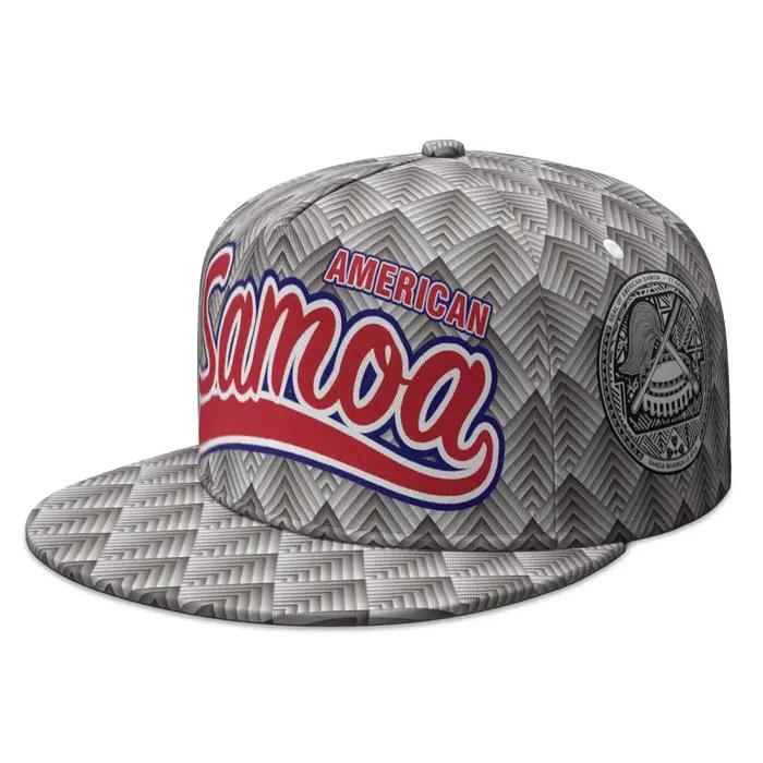 Chapeau Samoa Américaine Personnalisé Style Sport Polyester Imprimé Multifonction Quatre Saisons Voyage Occasions Spéciales