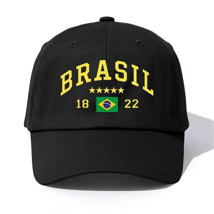 Casquette de Baseball imprimée brésil pour adultes