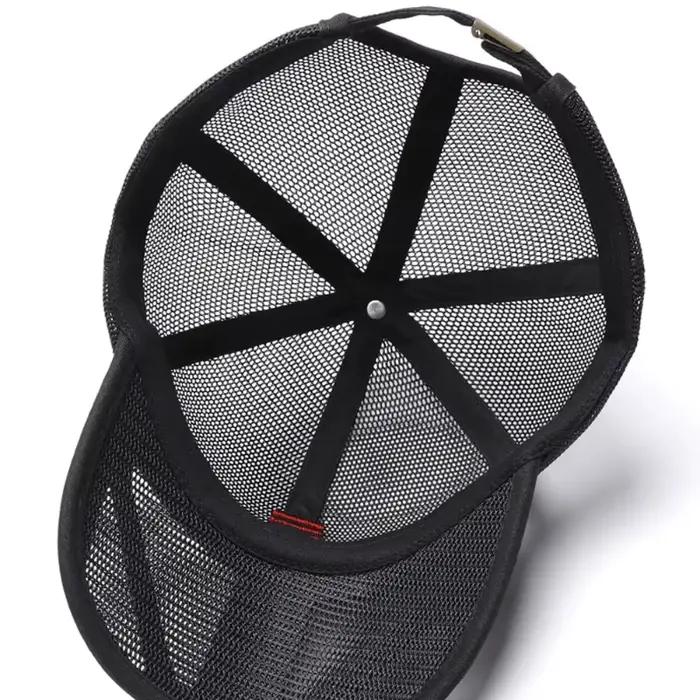 Casquette de baseball grande taille en maille intégrale pour l'été