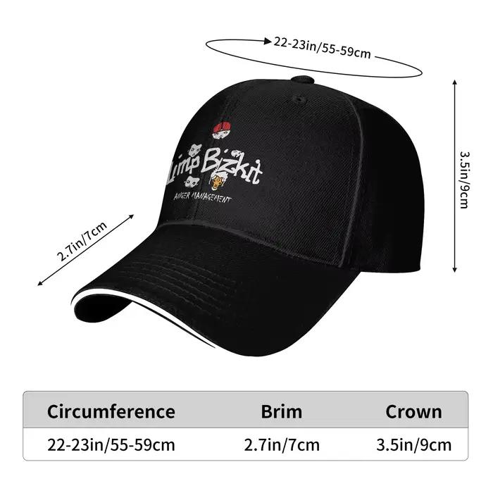 Casquette de baseball unisexe Limp Bizkit Album Graphic 2025 – Personnalisable avec logo
