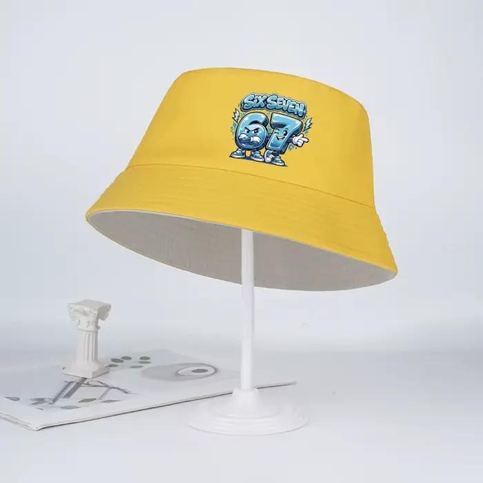 Chapeau de pêcheur à motif de dessin animé SIX SEVEN