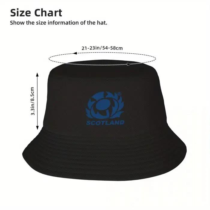 Chapeau seau avec Logo de l'équipe de Rugby ecosse