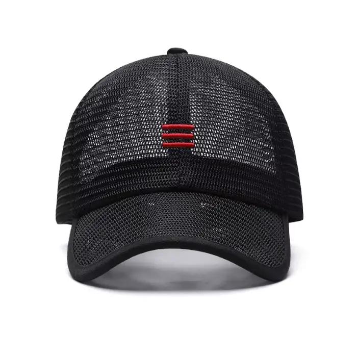 Casquette de baseball grande taille en maille intégrale pour l'été