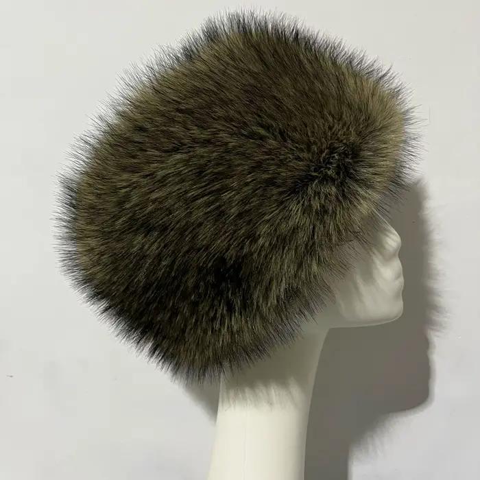 Chapeau en fausse fourrure Skullies pour homme et femme, chaleureux et luxueux pour l'hiver, décontracté et moderne pour les occasions spéciales