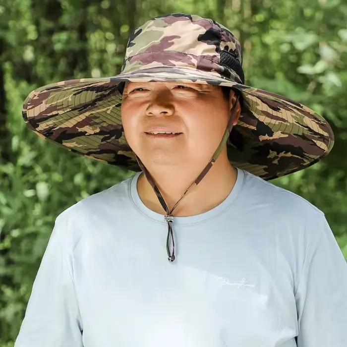 Chapeau de pêcheur à visière pour hommes
