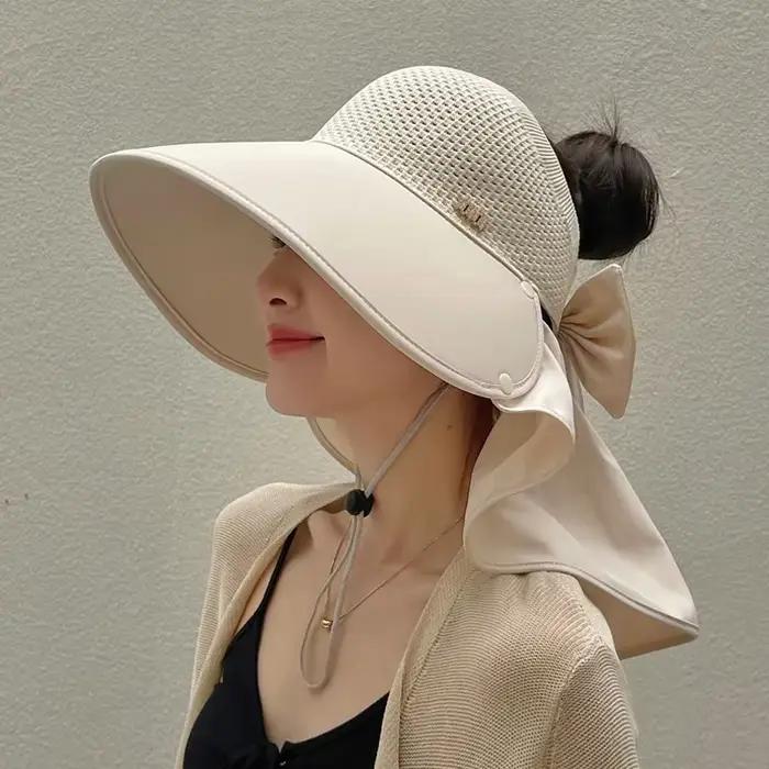 Chapeau de Protection solaire d'été pour femmes