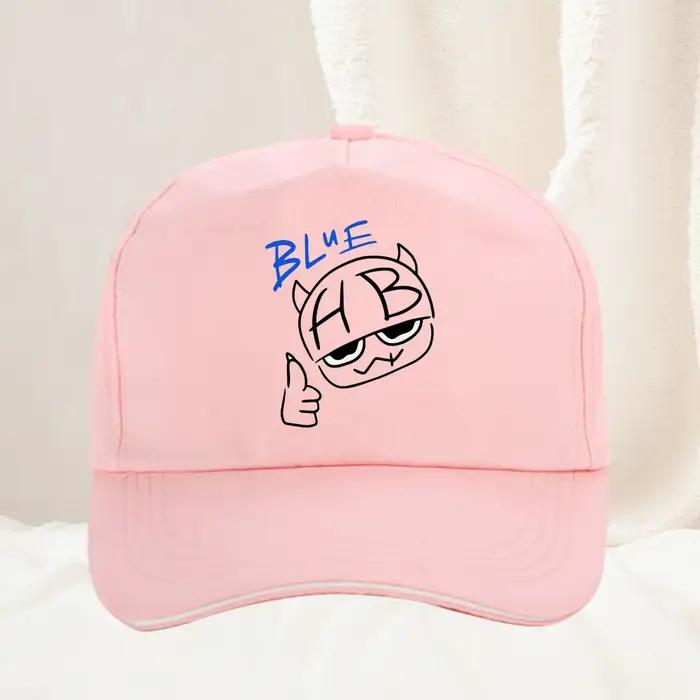 Casquette de baseball bleue Hannah Bahng HB pour hommes et femmes