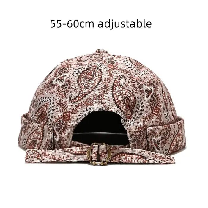 Chapeau sans bords en coton de Style bohème