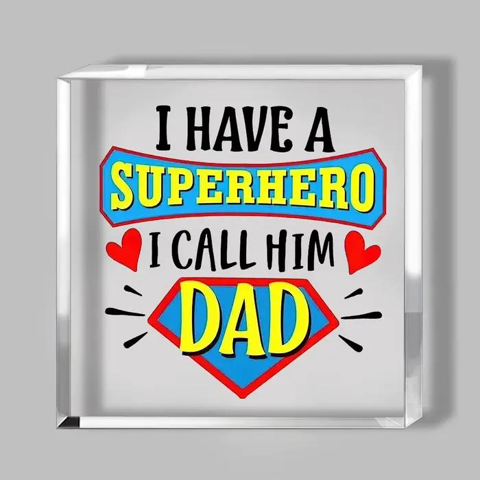 Cadeau souvenir de la fête des pères pour papa