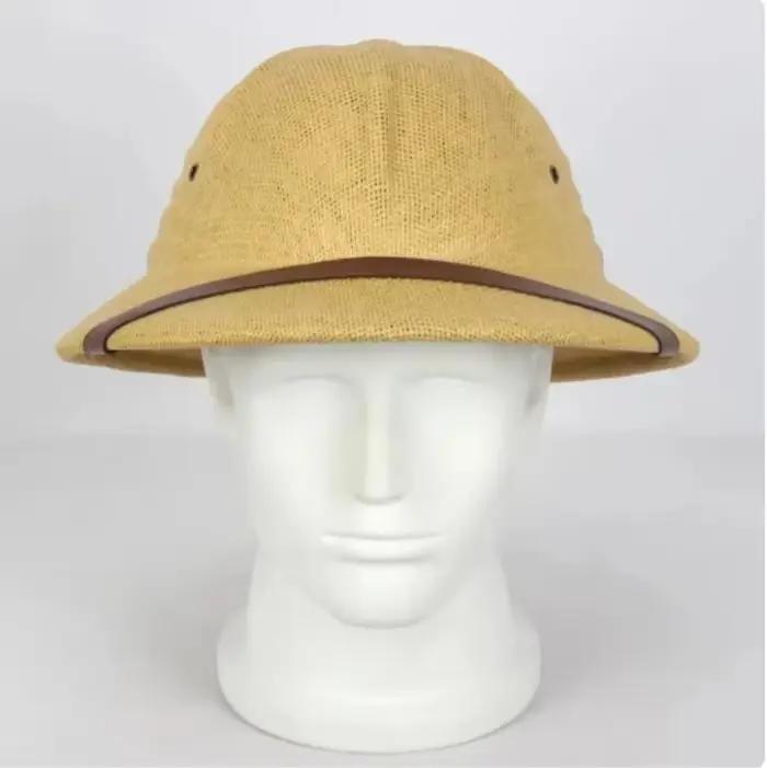 Chapeau de soleil unisexe en paille pour homme et femme, chapeau de voyage multifonction sport, style élégant, protection solaire, plage, randonnée, safari, vacances