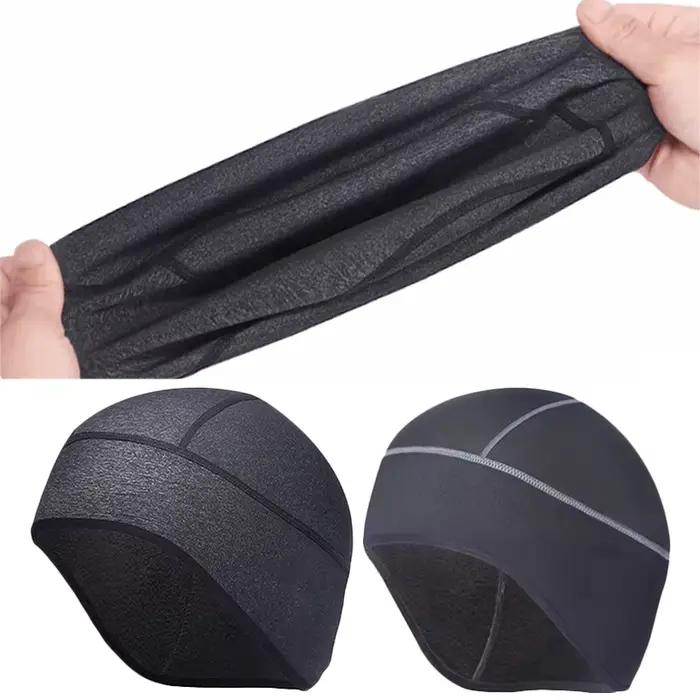 Casquette de cyclisme d'hiver coupe-vent thermique