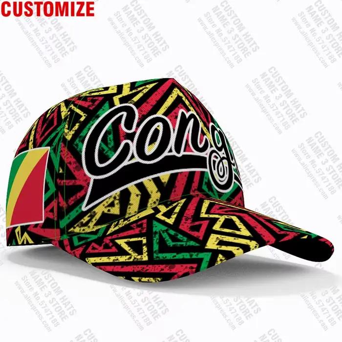 Casquette Congo 3D personnalisée pour homme et femme, avec nom, numéro, logo d'équipe, protection solaire, ajustement réglable, pour sport, voyage, bricolage