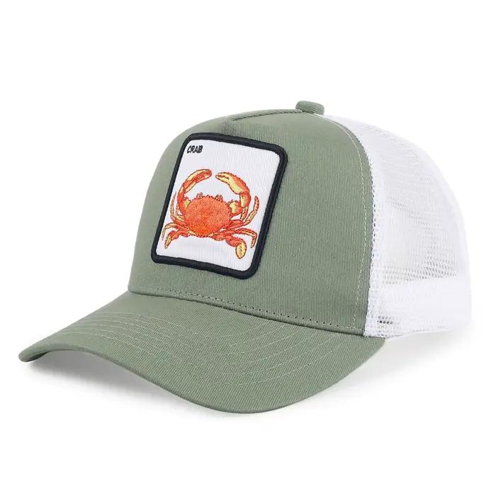 Casquette de Baseball brodée d'animaux transfrontaliers