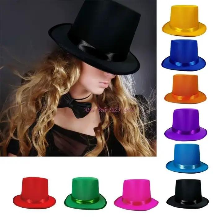 49ME chapeau haut avec ceinture