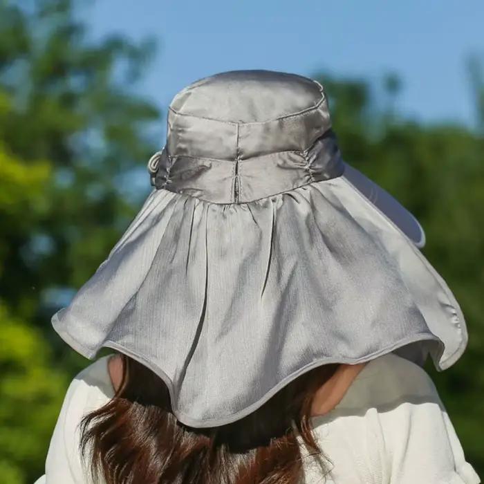 Chapeau de soleil à visière large et légère