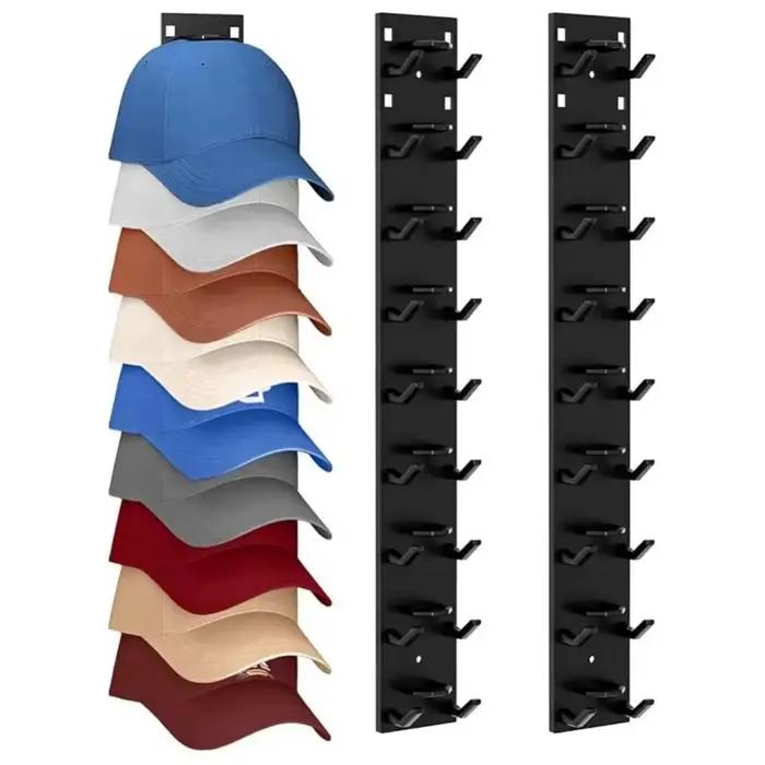 Présentoir mural multicouche pour chapeaux rangement de manteaux et chapeaux organisation durable pour salon élégant à offrir pour divers événements