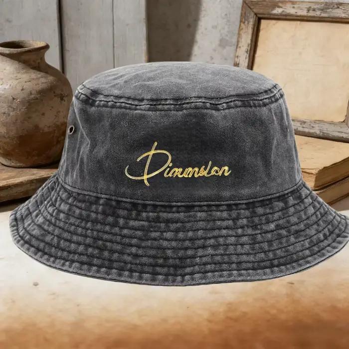 Chapeau de soleil personnalisé de style vintage tendance pour le camping et un usage à la mode