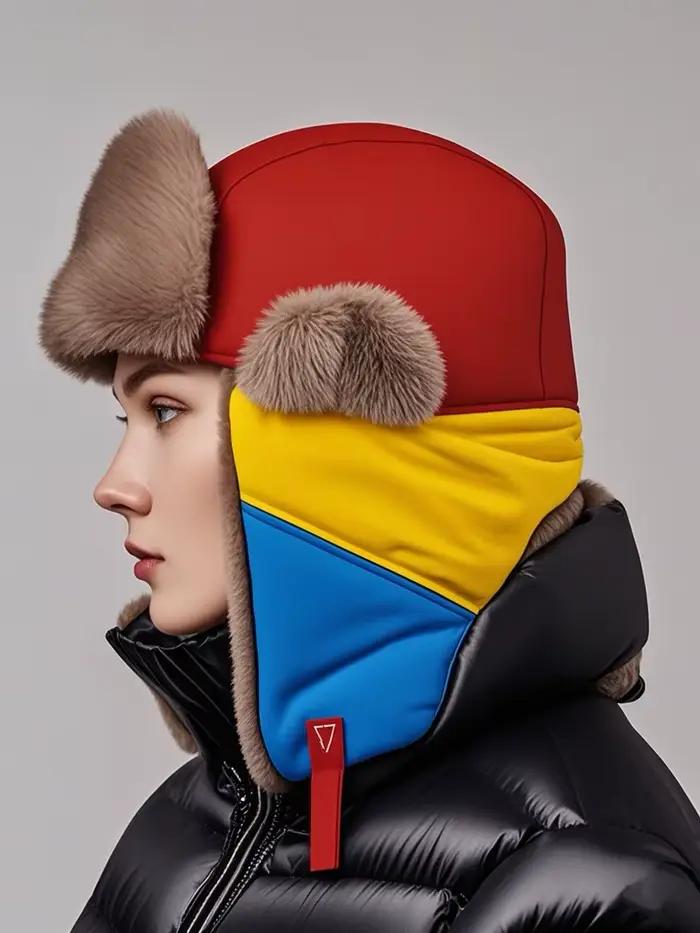 Chapeau de bombardier en polyester pour adultes et enfants, style aviateur, protection hivernale, ski et plein air