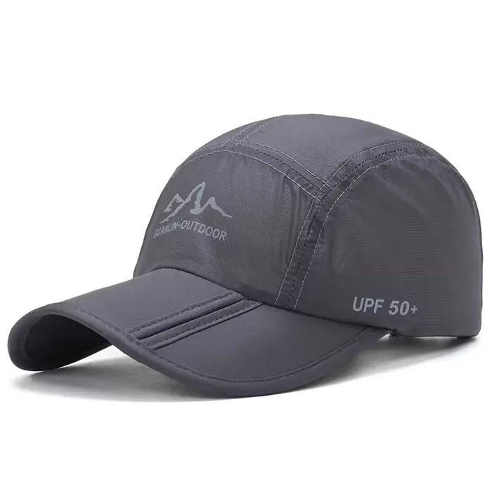 Casquette de baseball de golf imperméable UPF50+ pour femmes, protection solaire et pluie, style sportif et élégant, ajustement parfait, plage et activités extérieures