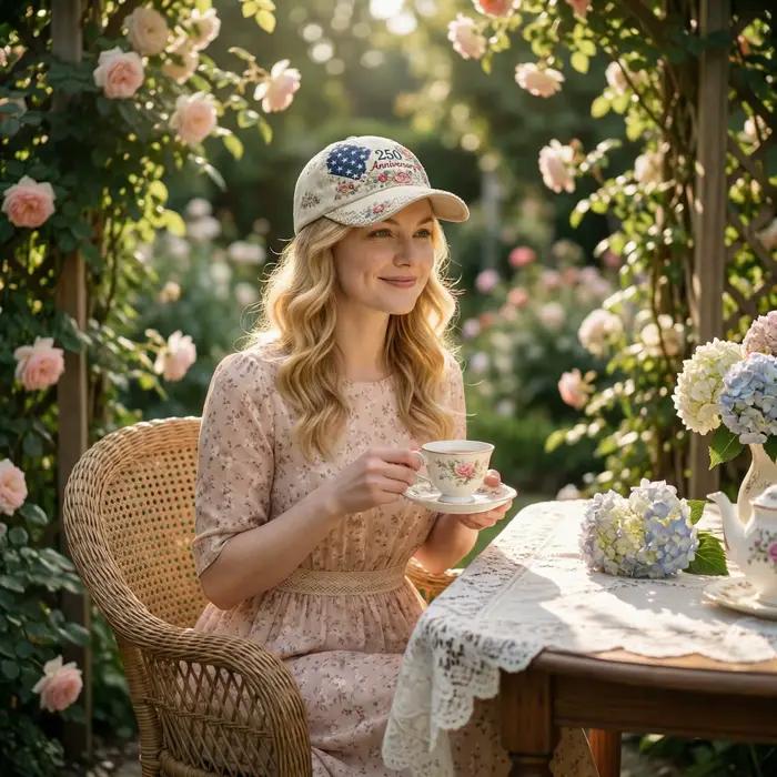 Casquette de baseball vintage à imprimé floral pour le 250e anniversaire des États-Unis, chapeau de soleil commémoratif pour hommes et femmes, multifonctionnel, tendance et décontracté pour toutes les occasions
